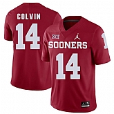 Oklahoma Sooners 14 Aaron Colvin Red College Football Jersey Dzhi,baseball caps,new era cap wholesale,wholesale hats